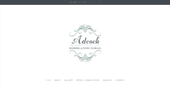 Desktop Screenshot of adcockweddings.net